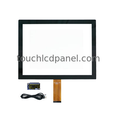 Panneau tactile capacitif de 15 pouces en verre multi-touch avec contrôleur tactile ILITEK