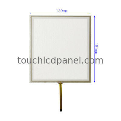 Moniteur à écran tactile résistif de 8 pouces 163 mm x 121 mm avec 73% de transmission