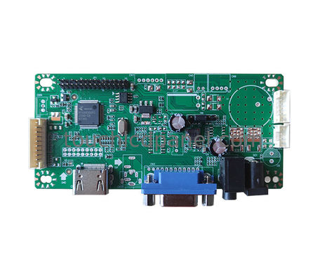 HDMI et VGA à carte AD LVDS avec alimentation d'entrée 12V largement utilisée pour les écrans tactiles