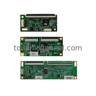 Contrôleur d'écran tactile capacitif projeté USB RS232 IIC PCBA avec jeu de puces tactiles EETI