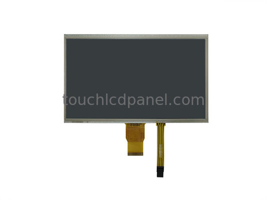 10Panneau LCD tactile résistif de 1 pouce 1024x600 Résolution 400 Nits Luminosité avec FPC à 50 broches pour l'affichage et boîtier à 2,54 broches pour le toucher