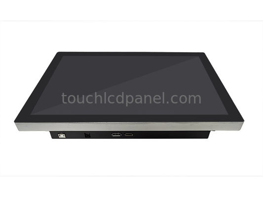 17 pouces large température de fonctionnement -20~70°C PCAP Touch Monitor avec 800 Nits luminosité FHD 1920x1200 Pixels Panneau LCD et optiquement lié avec écran tactile superposition