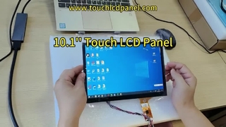 Écran industriel à panneau LCD tactile 10.1