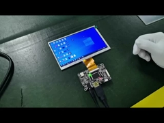 Panneau d'affichage à cristaux liquides de 7 pouces avec 400 Cd/m2 de luminosité et une résolution de 1024x600