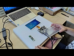 Moniteur à écran tactile résistif de 8 pouces 163 mm x 121 mm avec 73% de transmission