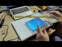 10Panneau tactile anti-vandalisme de 4 pouces construit avec du verre de couverture trempé de 3 mm